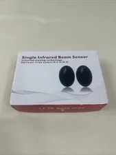 12V/24V ACTIVE PHOTOELECTRIC SINGLE INFRARED BEAM SENSOR BARRIER DETECTOR NEW