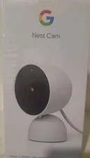 Google Nest Cam Indoor Security Camera 2nd gen- Snow (GA01998-US) Sealed Box