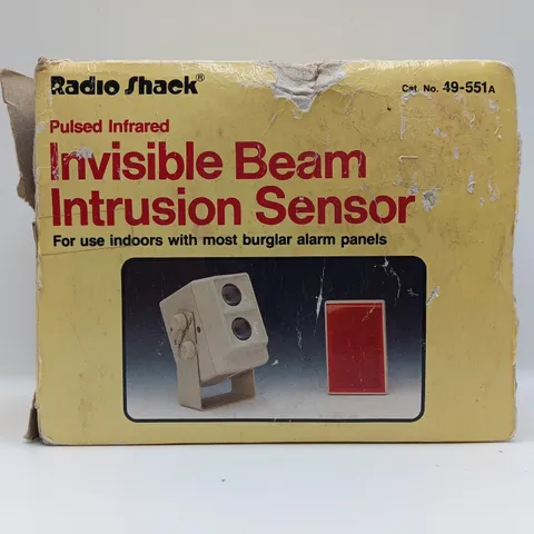 Vintage Radio Shack Safe House Invisible Beam Intrusion Sensor 49-551a