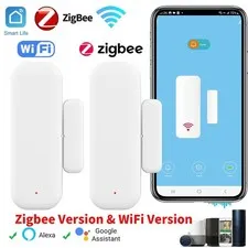 TUYA WIFI ZIGBEE DOOR SENSOR WINDOW SENSOR CONTACT SENSOR FOR SMART HOME SMART L