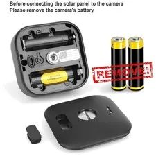 Monocrystalline Solar Charger for Blink Camera, 3 Pack