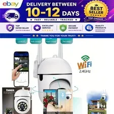 FireFrog A7 1080p WiFi Security Camera 360° Two-Way Audio Night Vision