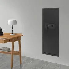 Digital Electronic Safe Security Box Wall Jewelry Cash Black Large Size 39.37"