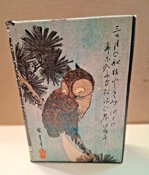 Faux Book Classic felt lined Hidden Storage SECURE OWL  ART SAFE Magnetic  Close