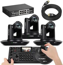 HDMI PTZ Camera, AI Auto-Tracking Gen 3, 20X Optical Zoom,For Dance or Music Per