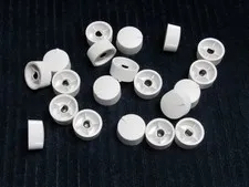 (20) White Russound  D-Stem Knob for Impedance Matching Volume Control 26X15mm