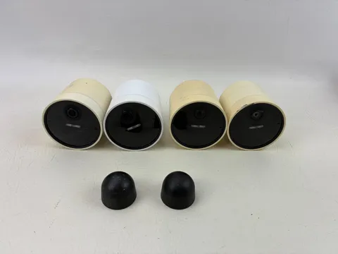 Lot Of 4 Simplisafe Wireless Outdoor Security Camera ONLY (CM0B1) - NO BATTERY 