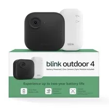 Blink Outdoor 4 Wireless Security Camera System 2 year battery + Sync Module NEW