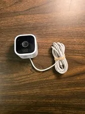 Blink Mini Plug-in Smart Security Surveillance White Camera BCM00300U (No Mount)