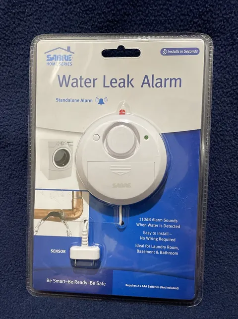 Sabre HS-WLA Water Leakage Alarm Sensor White