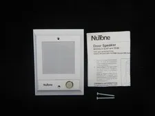 NuTone IS-69WH Intercom OutDoor Speaker w/ bell button IS69 White