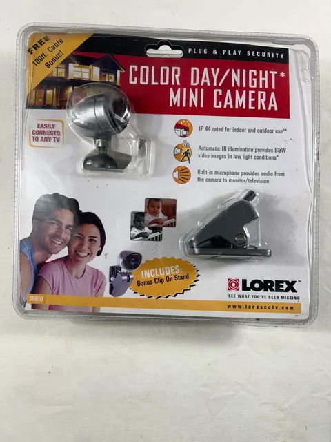 Lorex SG6153 Color Mini Camera With Night Vision Brand New Sealed