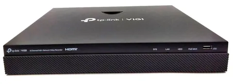 TP-Link VIGI Network Video Recorder PoE+ 8 Channel NVR2008H-8MP-2TB 0175600004