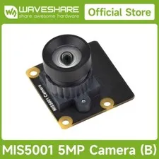 Waveshare MIS5001 5MP Wide-Angle Lens Camera Module, High Sensitivity
