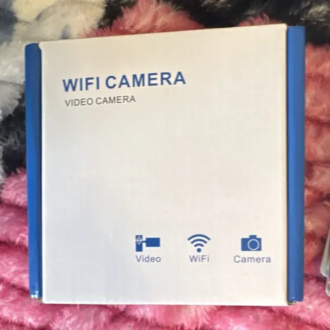 WiFi IP/Network Surveillance Camera, Wireless Wi‑Fi, Color Mode, White/Blue