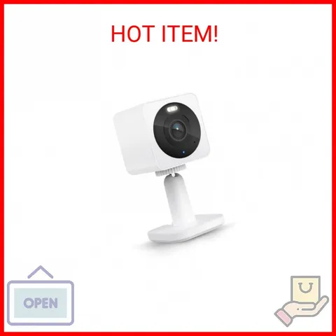 Wyze Cam OG Indoor/Outdoor 1080p Wi-Fi Smart Home Security Camera with Color Nig