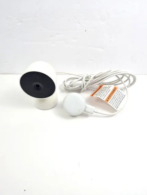 Google Nest Cam 2nd Gen Wired 1080p Indoor Home Security Camera White GJQ9T