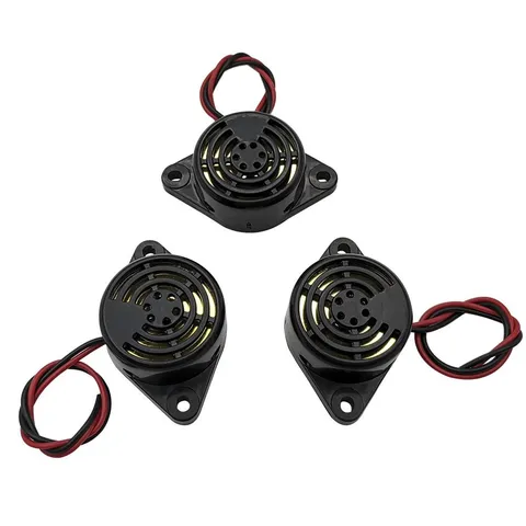 3PCS DC 3-24V 90dB Active Piezo Electronic Buzzer Beep Tone Alarm Ringer Cont...