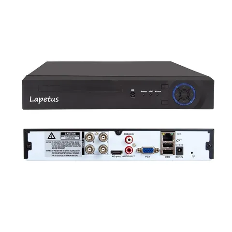 4CH 1080N Hybrid 5-in-1 AHD DVR (1080P NVR+1080N AHD+960H Analog+TVI+CVI) Standa