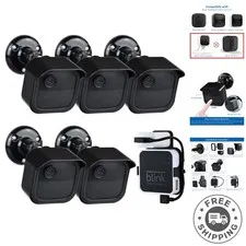 Sleek 5-Pack Mounting Housing for All New Blink Outdoor Cameras - Easy Install