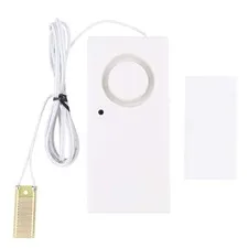 Water Leak Alarm, Overflow Sensor Detector 120dB Leakage White