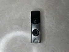 SKYBELL Doorbell Camera Trim SLIM LINE Silver SBHD10 Alarm.com