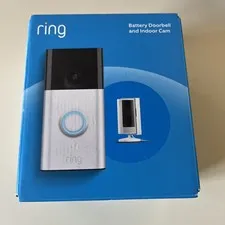 Ring Door Bell With In Door Camera Brand New Factory Sealed.