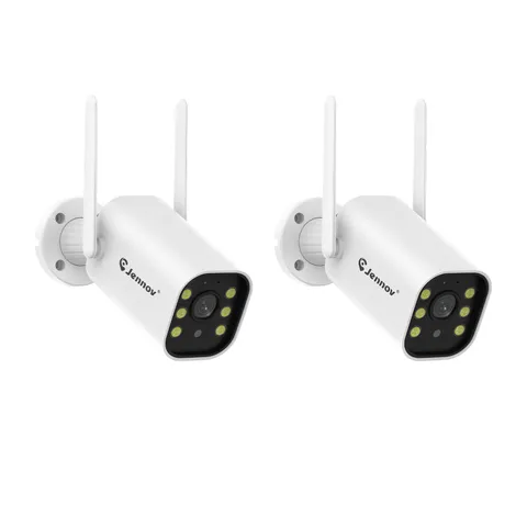 JENNOV 2K 2.4/5GHz Dual WiFi Indoor Security Camera Smart Home Night Vision