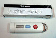 SimpliSafe Original Generation White NON-USB Keychain Remote Fob - BRAND NEW