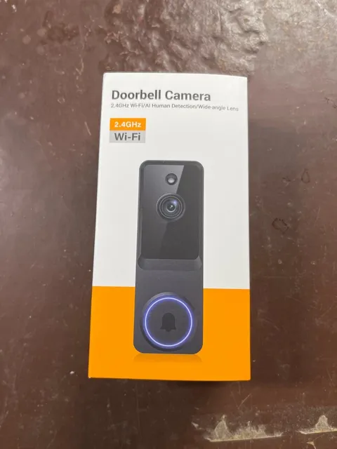 Smart 2.4GHz Wi-Fi Doorbell Camera AI Surveillance Doorbell Wide Angle Lens