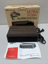 Vintage 1983 Safe House Ultra Sonic Alarm System RadioShack Cat. No. 49-303A