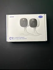 AOQEE 2K Indoor/Outdood Wi-Fi Security Camera-2 Pack-Remote Viewing-NEW