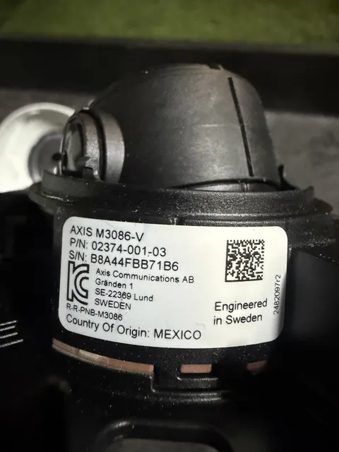 Axis Communications M3086-V 4MP Indoor Mini Dome Camera 02374-001