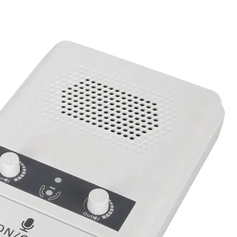 Dual Way Counter Intercom Premium Speaker Ideal For Bank White Trending