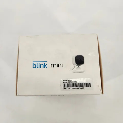 Blink Mini Indoor Plug-in 1080p HD Smart Surveillance Security Camera B07X6C9RMF