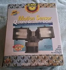 Heath Zenith 180-Degree Motion Security Light in Bronze SL-5516-BZ