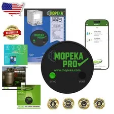 Universal Bluetooth Ultrasonic Tank Sensor - 5- Battery, RV Water/Propane