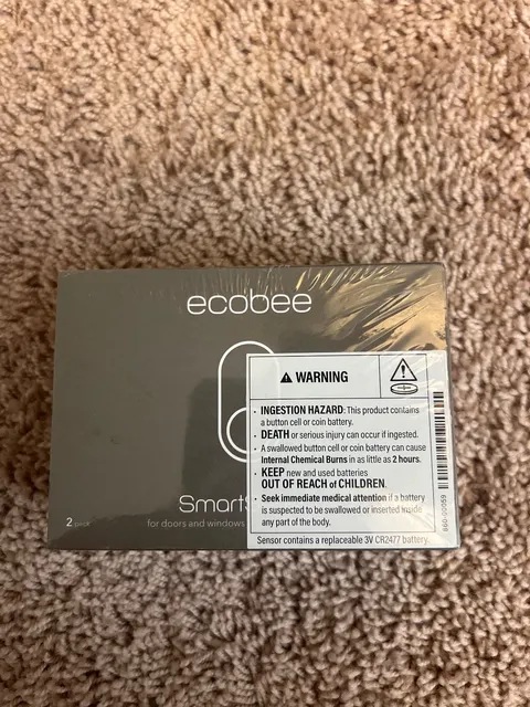 Ecobee smart sensor for doors and windows - NEW