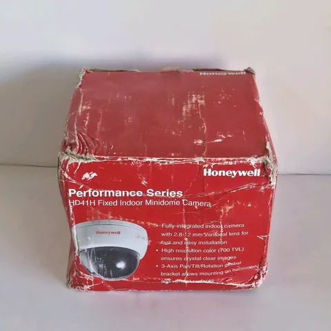 Honeywell HD41H High-Resolution (Day/Night) Fixed Indoor Mini-Dome Camera NEW