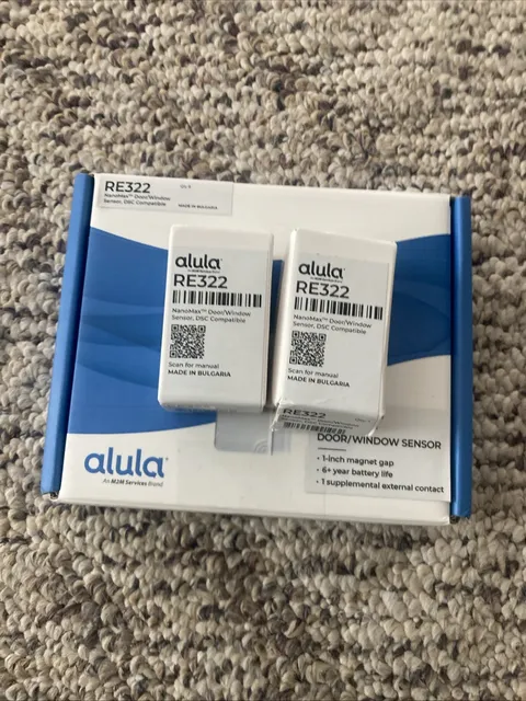 Alula Re322 Nanomax Door window Sensor DSc Compatible 10 Units