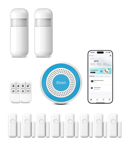 Alarm System for Home Security,2025 Wireless Security Systems for House with ...