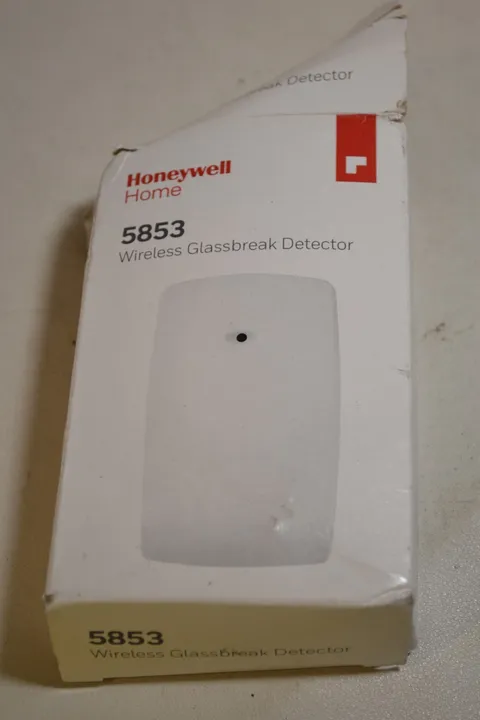 Honeywell 5853 Wireless Glassbreak Detector Reliable Security Solution - Single