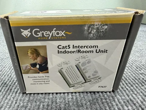 Greyfox Home Systems ALMOND COLOR - Cat5 Intercom Indoor/Room Unit (New Sealed)