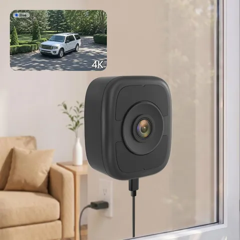 Hieasy 8MP 4K Window Camera Magnetic Mount with 32GB SD Card,5Ghz&2.4Ghz Wifi In