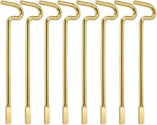 Interior Emergency Key for Bathroom Bedroom - 8 Pack