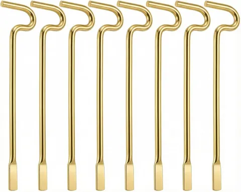 Interior Emergency Key for Bathroom Bedroom - 8 Pack