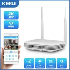 8 Channel NVR IP Network Video Recorder H.265+ For Smart Security Camera System