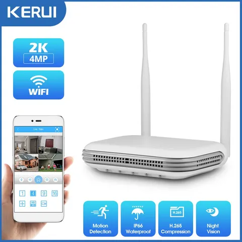 8 Channel NVR IP Network Video Recorder H.265+ For Smart Security Camera System