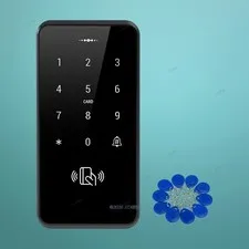Waterproof RFID Access Unit With 10 Key Fobs 125KHz For Front Door Max 5000 User