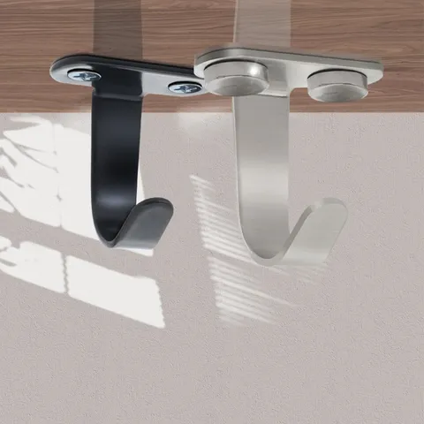 Ceiling Hooks Silver Black Ceiling Mount Hooks Hanging Ornament Hooks Plant